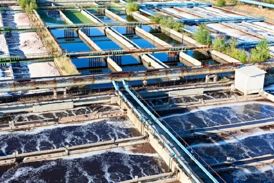 Which "overstandard monsters" in sewage treatment are reflected in the "overstandard mirror"?